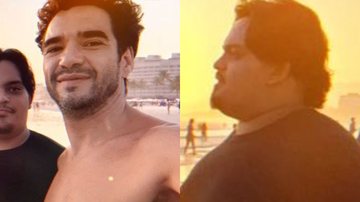 Caio Blat curte dia na praia com o filho mais velho - Reprodução/Instagram