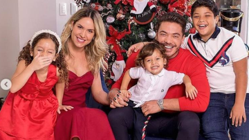 Wesley Safadão é pai de Yhudy, Ysis e Dom - Reprodução/Instagram