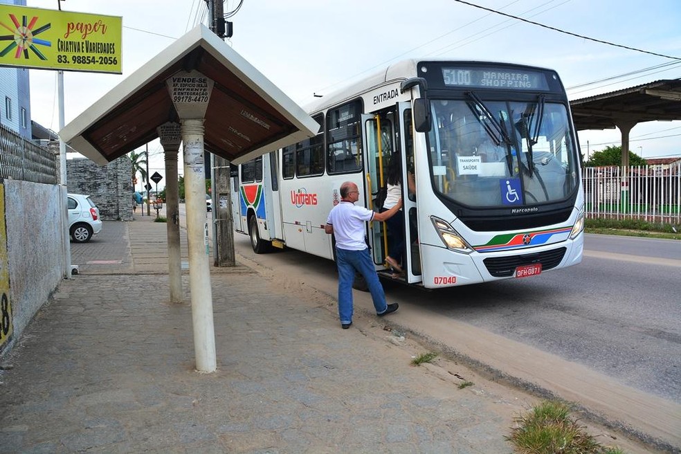 Ônibus em João Pessoa — Foto: Secom/PMJP