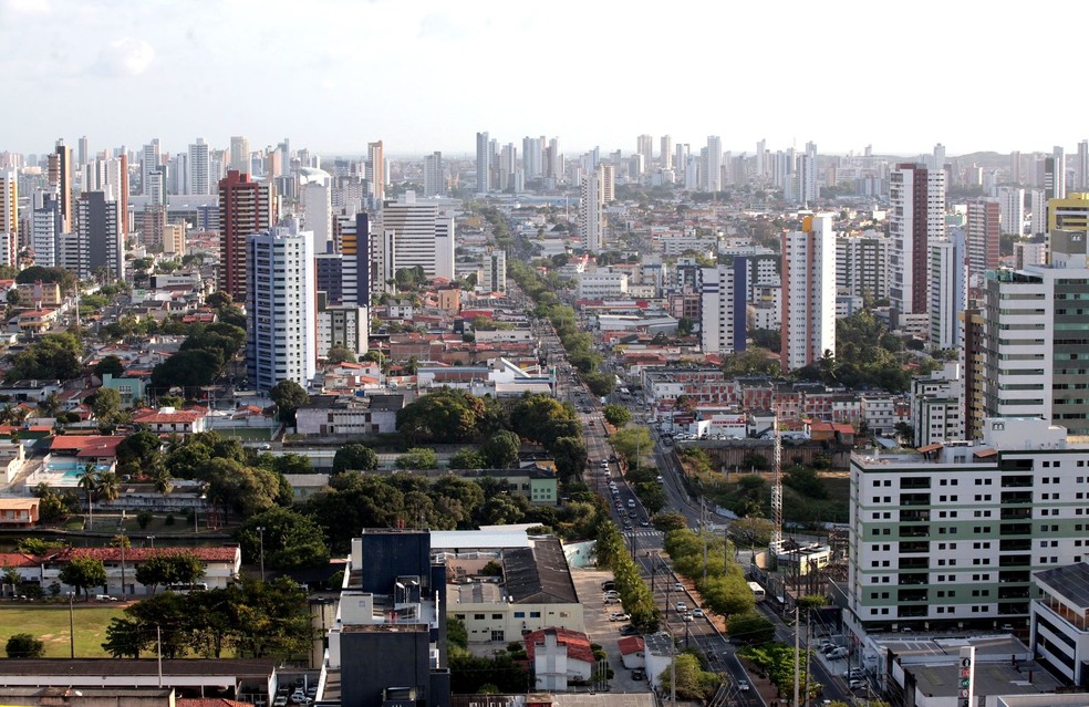 Vista aérea de Natal  — Foto: Secom/Natal