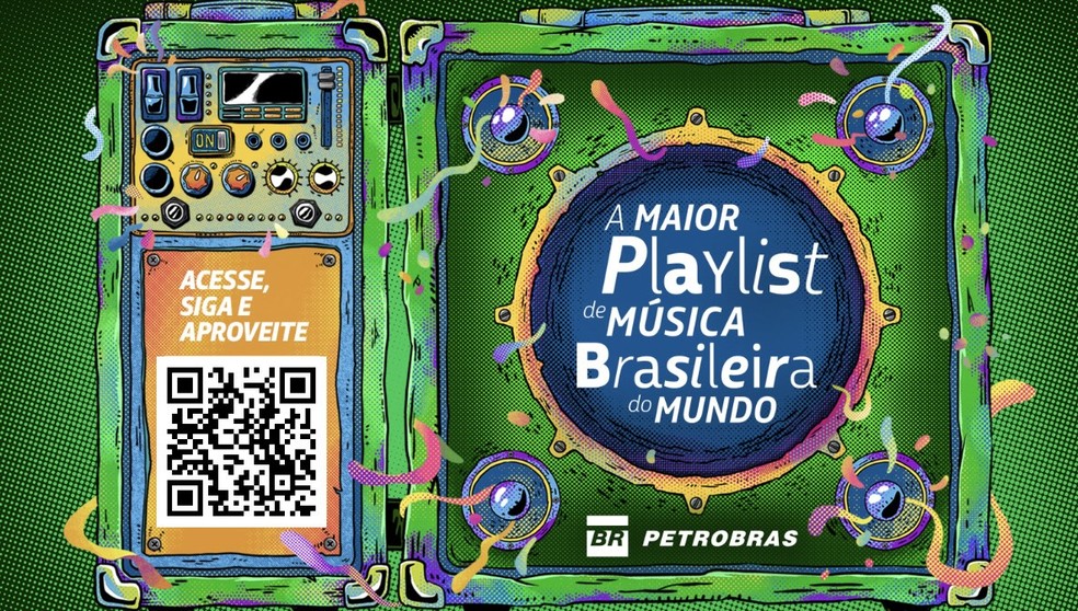 Playlist. — Foto: Petrobras/Divulgação