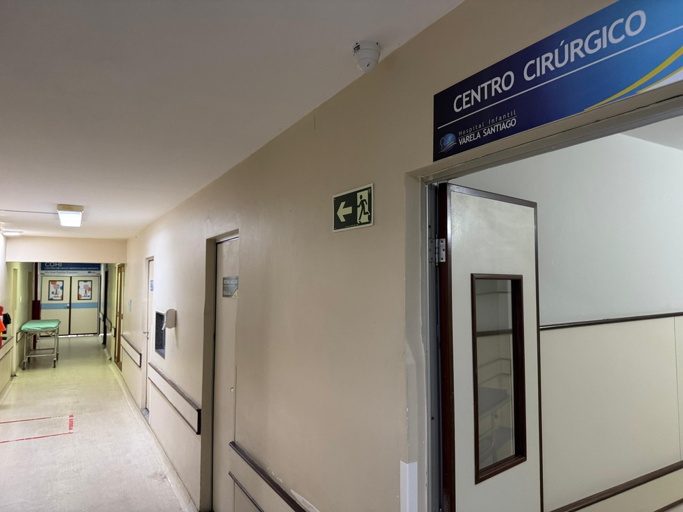 Hospital Infantil Varela Santiago, em Natal, é um dos afetados — Foto: Sérgio Henrique Santos/Inter TV Cabugi/ARQUIVO