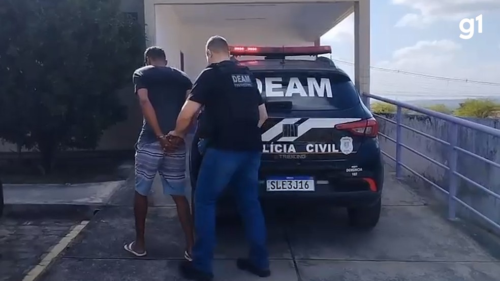 Homem é preso suspeito de estuprar quatro sobrinhas, uma neta e uma enteada na Paraíba — Foto: Polícia Civil