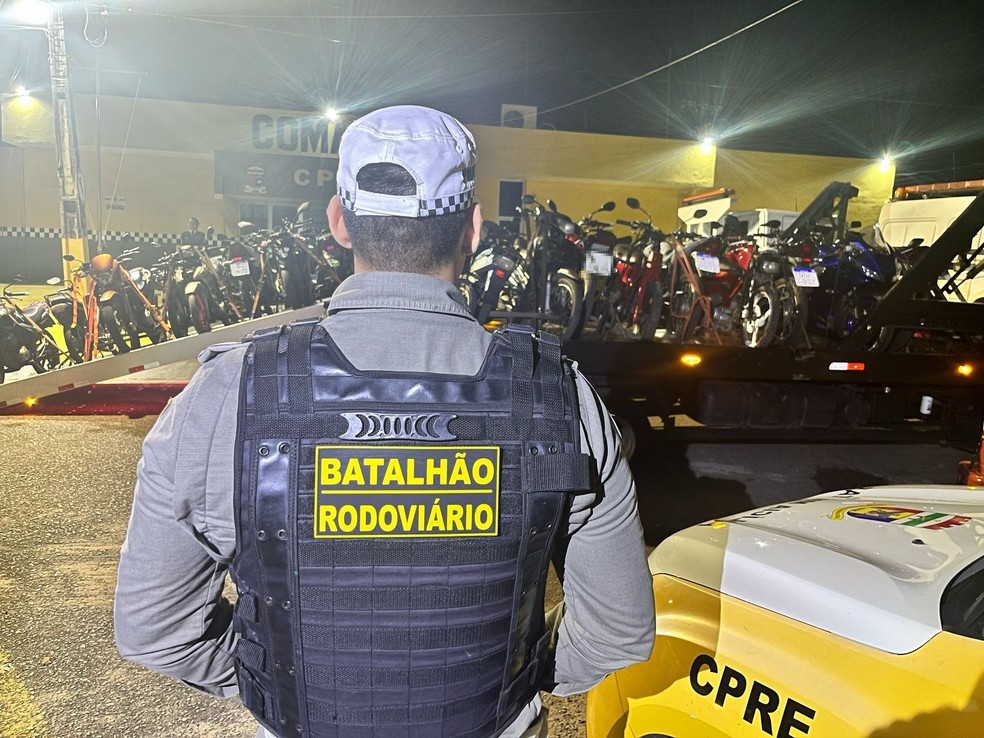 Veículos flagrados com débitos em atraso poderão ser liberados após regularização durante a blitz — Foto: Divulgação/CPRE