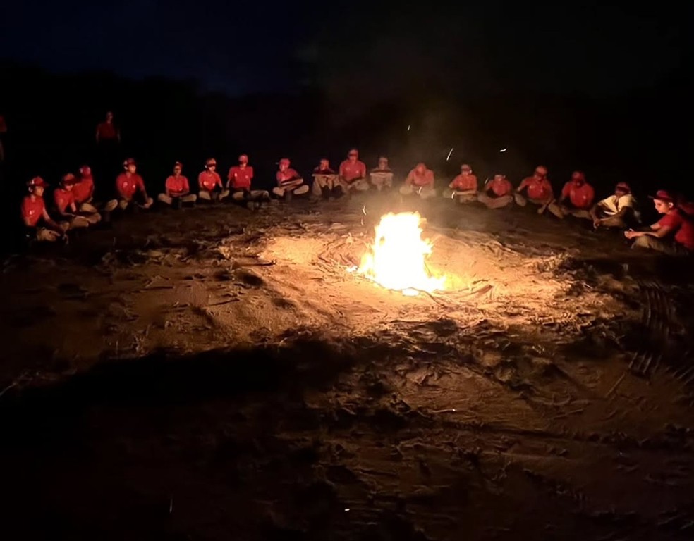 Projeto Bombeiro Mirim, do Corpo de Bombeiros do RN — Foto: Redes sociais/Divulgação