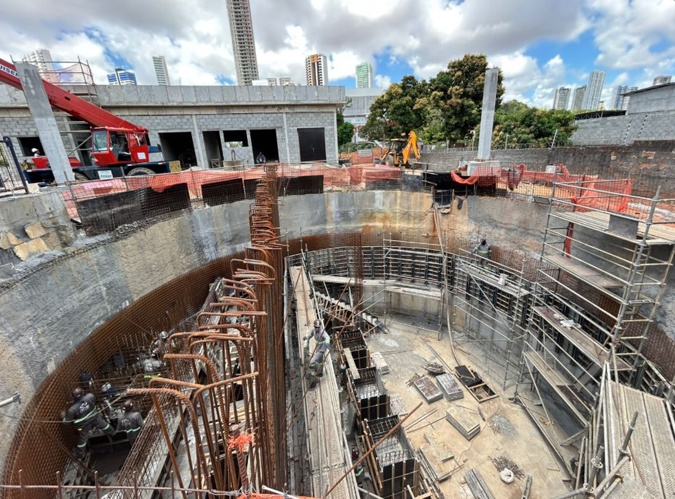 Obras da Cagepa interditam trecho do Retão de Manaíra, em João Pessoa, até 2 de fevereiro — Foto: Cagepa/Divulgação