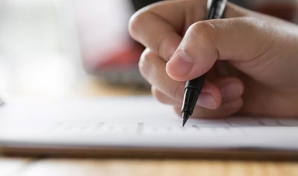 Prova de concurso público. — Foto: Reprodução/Freepik