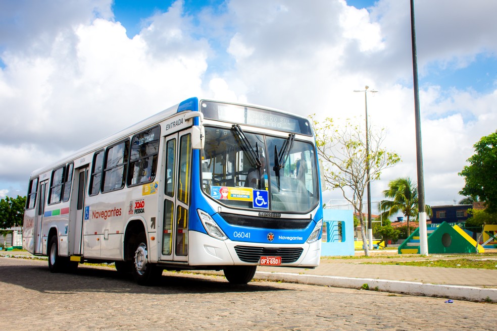 Nova tarifa de ônibus em João Pessoa entra em vigor e passa a custar R$ 5,45 — Foto: Divulgação/Sintur-JP