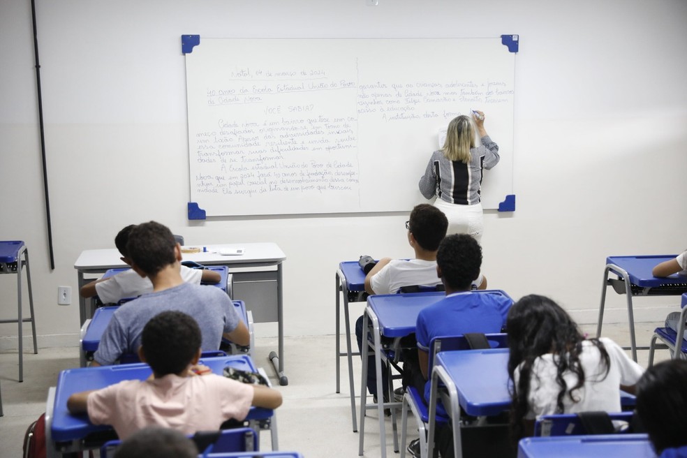 Governo do RN nomeou 1.607 novos professores para a rede estadual de educação — Foto: Carmem Felix/Governo do RN