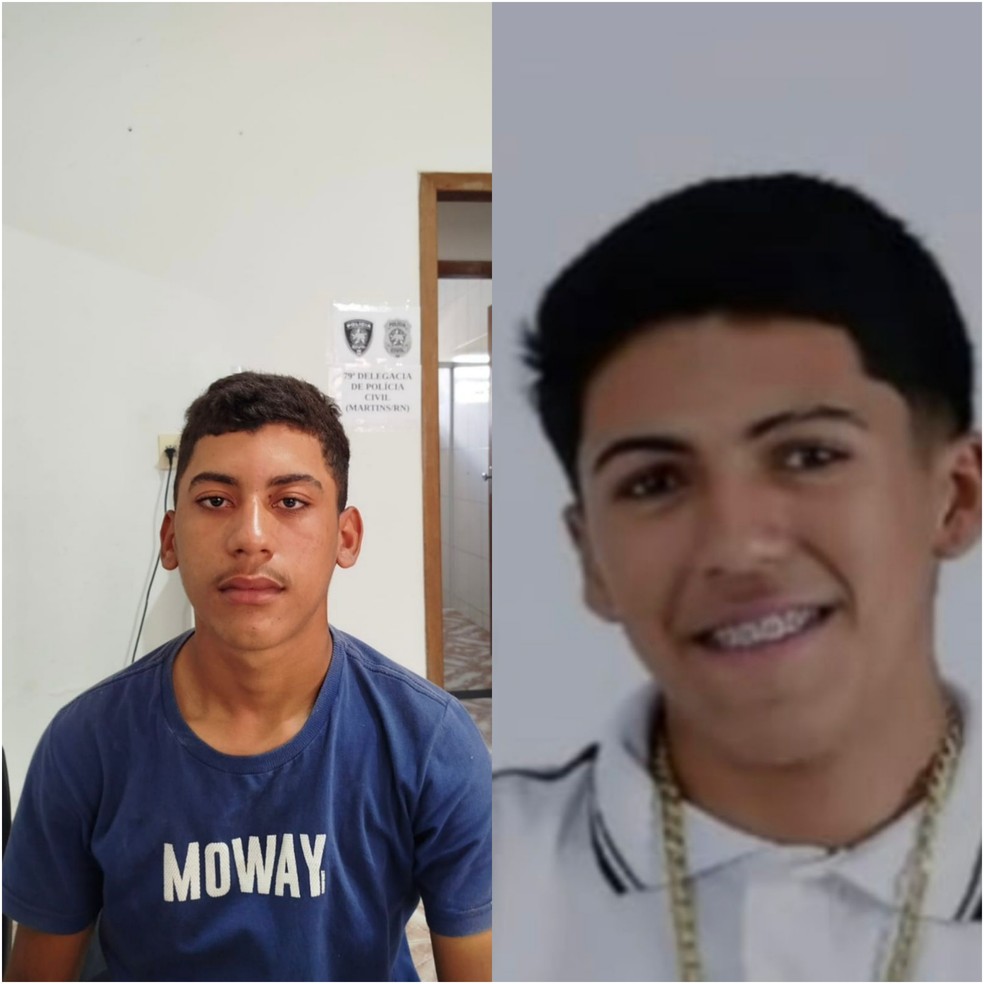 Jovens foram encontrados mortos em Serrinha dos Pintos, no RN — Foto: Divulgação