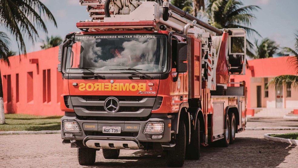 Corpo de Bombeiros Militar da Paraíba, quartel geral bombeiros paraíba — Foto: Divulgação/BMPB