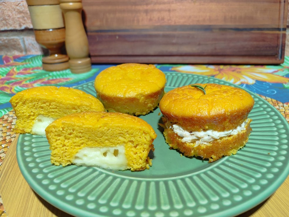 Pão de jerimum com flocão de milho — Foto: Divulgação