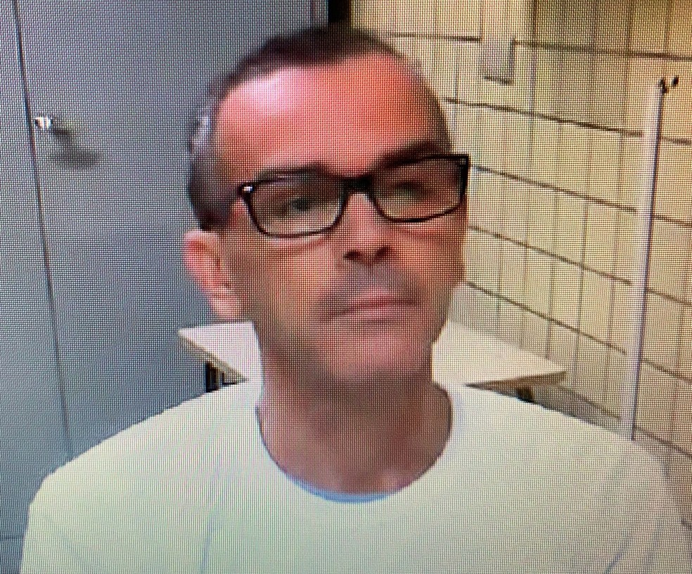 Delegado Rivaldo Barbosa em depoimento no STF  — Foto: Reprodução