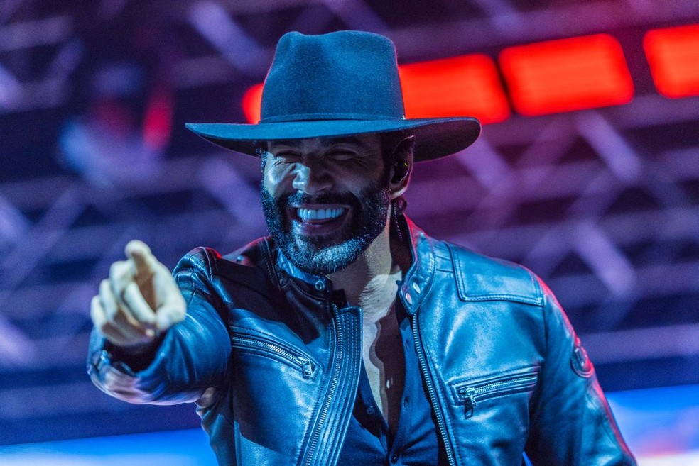 Gusttavo Lima é anunciado como atração da Festa de Sant’Ana em Caicó — Foto: Thomaz Marostegan/g1