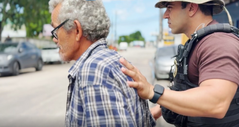 Willis do Carmo foi a última pessoa com quem idosa esteve antes de desaparecer — Foto: Reprodução/TV Cabo Branco