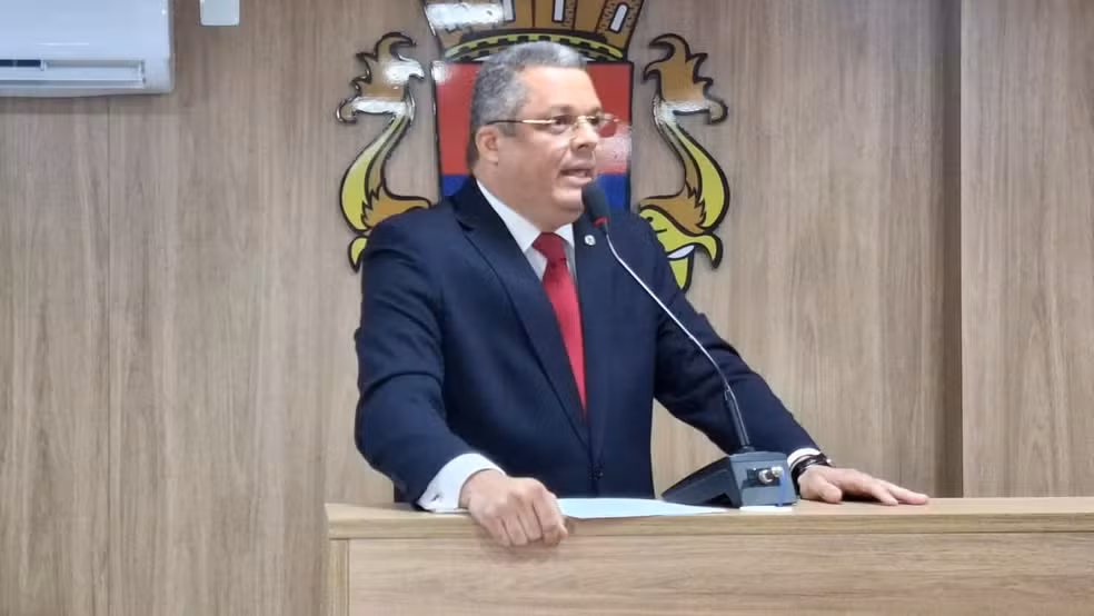 Quem é Edvaldo Neto, vencedor das  Eleições suplementares em Cabedelo, na Paraíba — Foto: Plínio Almeida/TV Cabo Branco