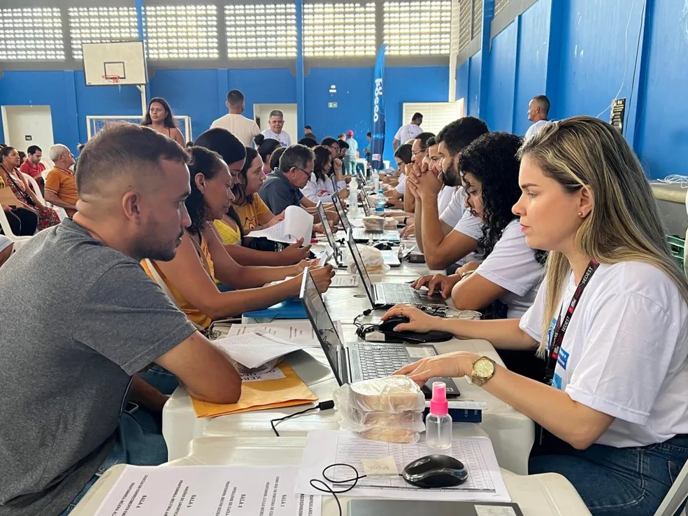 Feirão de empregabilidade em João Pessoa — Foto: Ascom PMJP/Divulgação