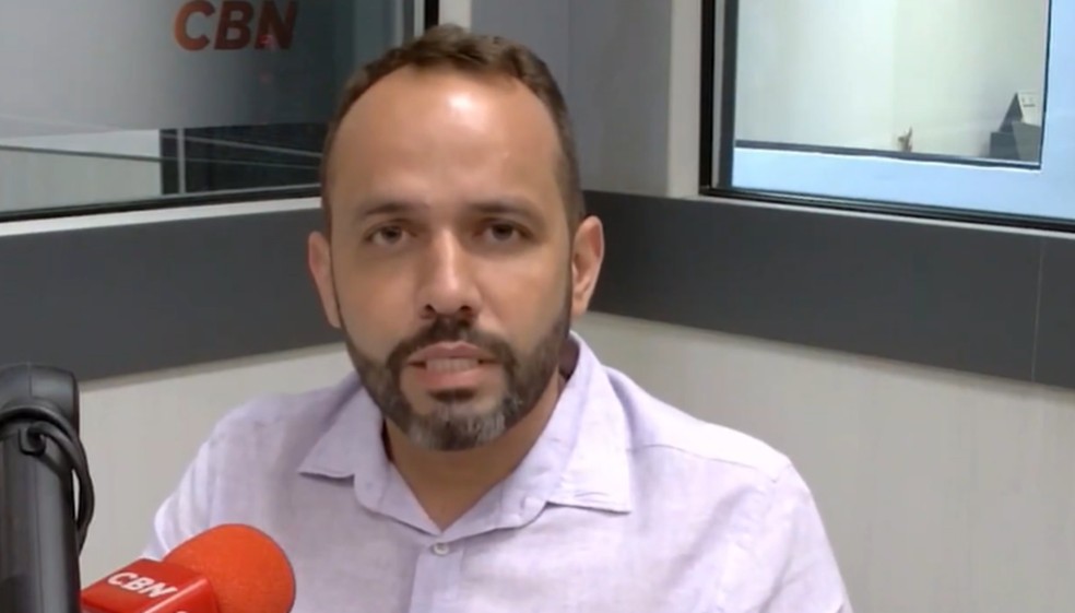 Empresário foi candidato a prefeitura de Bayeux, na Grande João Pessoa, nas Eleições 2024 — Foto: CBN Paraíba