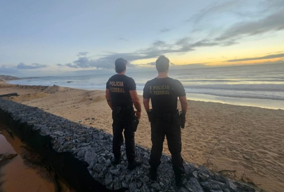 Operação da Polícia Federal cumpre mandados de busca e apreensão nas cidades de Baía da Traição e Manaíra em investigação contra abuso sexual infantil — Foto: Polícia Federal/Divulgação
