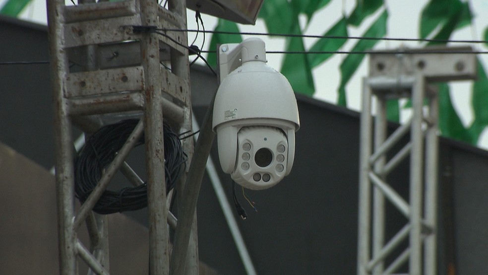 Polícia vai monitorar Parque do Povo com auxílio de mais de 200 câmeras de segurança durante o São João 2026 de Campina Grande — Foto: Reprodução/TV Paraíba