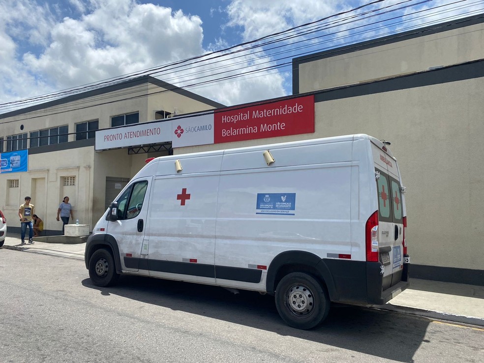Hospital Maternidade Belarmina Monte em São Gonçalo do Amarante, na Grande Natal (Arquivo) — Foto: Pedro Trindade/Inter TV Cabugi