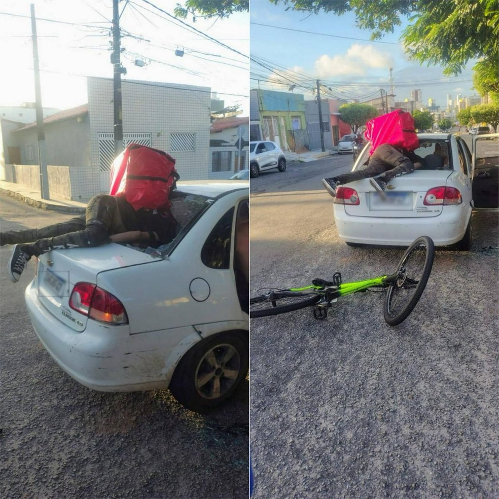 Ciclista ficou 