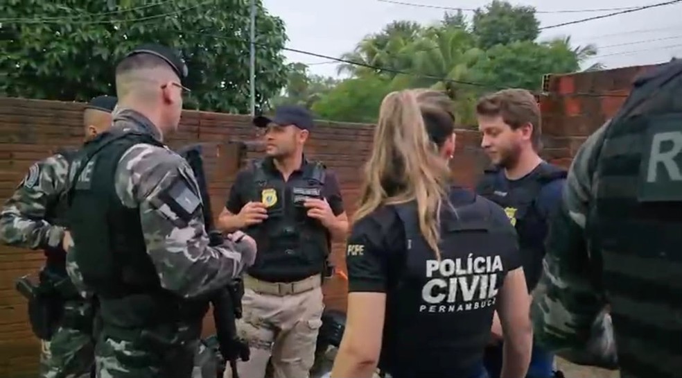Prisões foram realizadas em uma operação integrada entre a Polícia Militar da Paraíba e a Polícia Civil de Pernambuco — Foto: Divulgação
