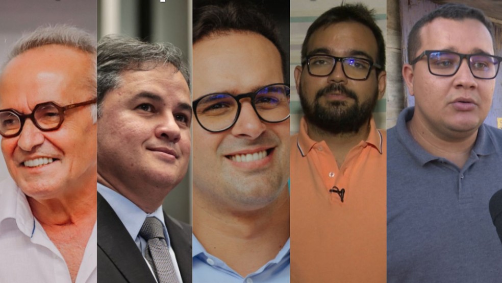 Eleições 2026: veja quem são os pré-candidatos ao governo da Paraíba — Foto: Reprodução