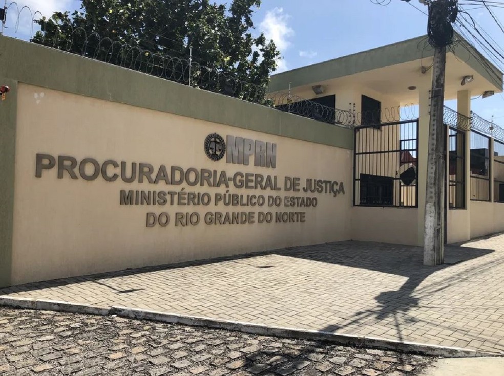 Ministério Público do Rio Grande do Norte MPRN sede fachada frente — Foto: Divulgação/MPRN