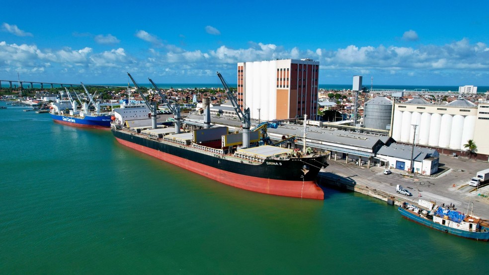 Porto de Natal, na zona Leste de Natal — Foto: Sandro Menezes