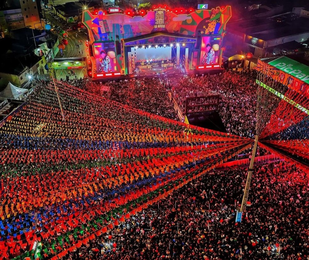 São João de Campina Grande em 2025 tem recorde de público — Foto: Prefeitura de Campina Grande