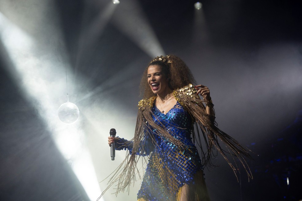 Vanessa da Mata se apresenta no Festival Multicultural de Inverno de Serra de São Bento — Foto: Mariana Oliver/Divulgação