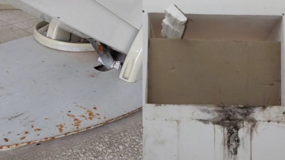 Conselho de Odontologia interdita cinco consultórios em unidades de saúde de Mossoró — Foto: Reprodução/Inter TV RN