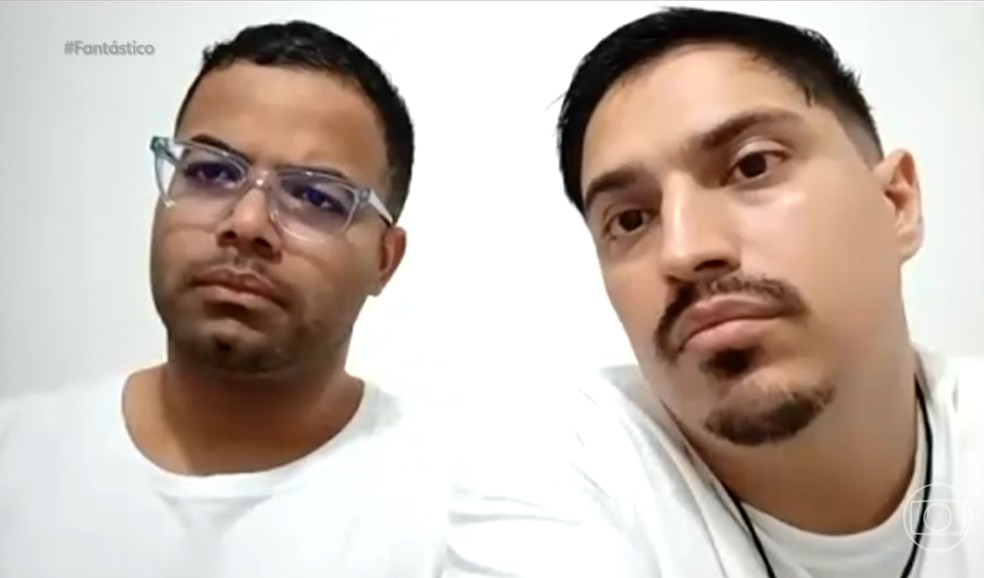 Hytalo Santos e o marido são alvos de operação que investiga lavagem de dinheiro — Foto: Reprodução/TV Globo/Fantástico