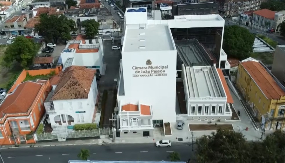Nova sede da Câmara Municipal de João Pessoa é inaugurada — Foto: TV Câmara João Pessoa/Youtube