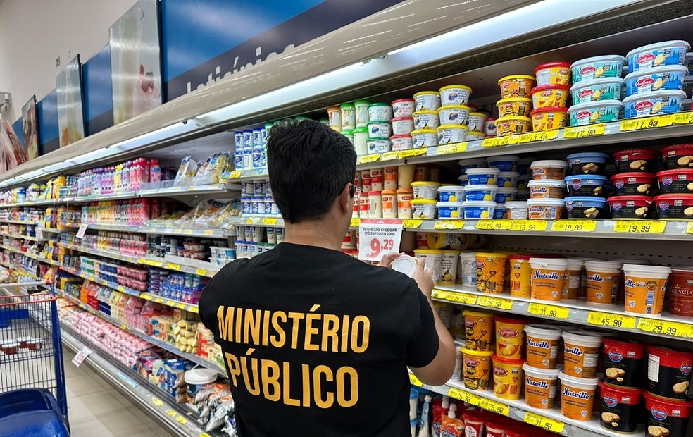 Cinco supermercados de Sousa foram autuados pelo Ministério Público da Paraíba, nesta terça-feira (7) — Foto: Reprodução/Ministério Público da Paraíba