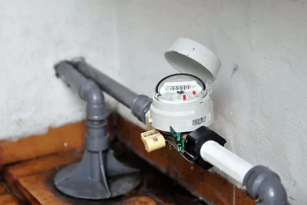 hidrômetro — Foto: Divulgação/Sabesp