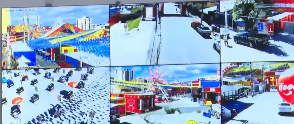 Mais de 50 pessoas são presas no São João 2026 de Campina Grande com auxílio de câmeras — Foto: TV Paraíba