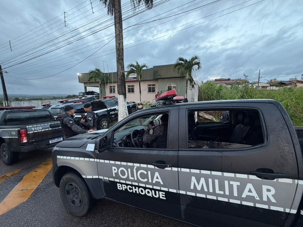 Operação prende quatro suspeitos por roubo, receptação e ameaça em Bayeux, na PB — Foto: Reprodução / Polícia Militar da Paraíba