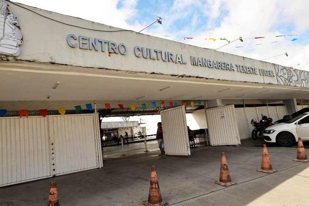 Centro Cultural de Mangabeira — Foto: Reprodução SECOM