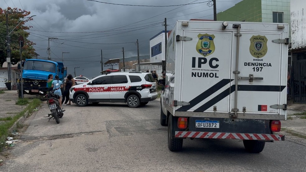 Homicídio no bairro de Mandacaru, em João Pessoa — Foto: Foto: Reprodução redes sociais