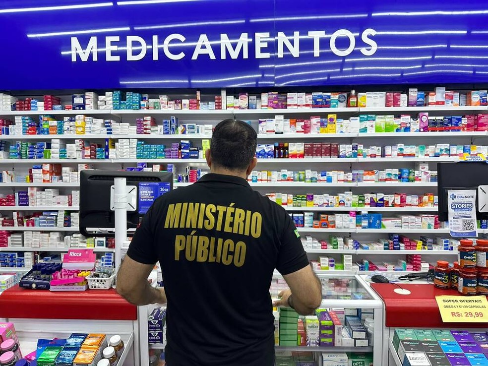 Fiscalização do MP-Procon em Monteiro — Foto: Reprodução Ministério Público da Paraíba.