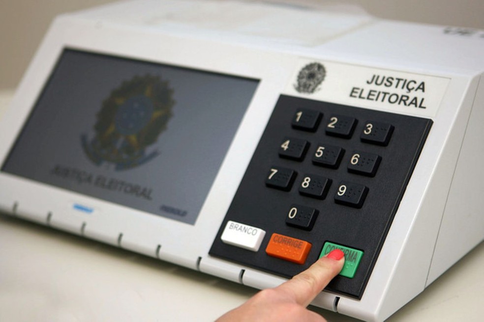 Urna eletrônica — Foto: Tribunal Superior Eleitoral/TSE