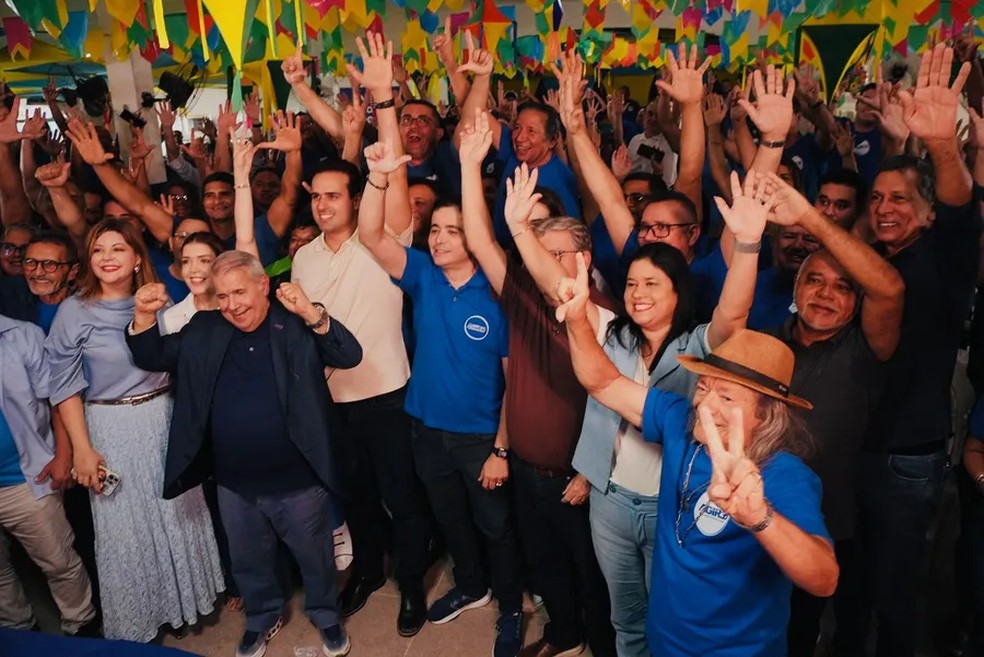 Agir anuncia apoio à candidatura de Lucas Ribeiro ao governo da Paraíba — Foto: Divulgação/Agir