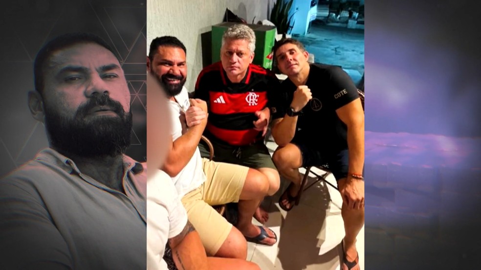 Everton Aires, Eduardo Jorge e Braz Morroni — Foto: Reprodução/TV Globo