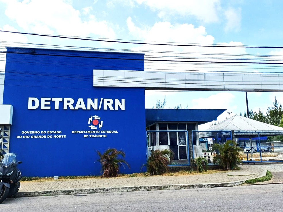 Sede do Detran/RN, em Natal — Foto: Secom/Divulgação
