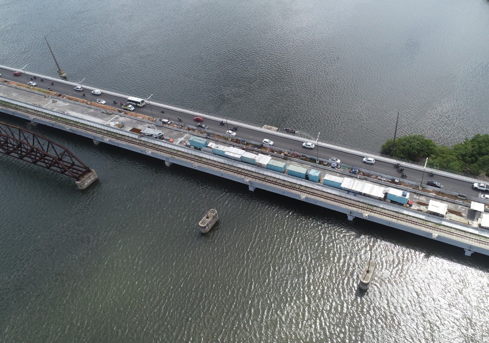 Ponte de Igapó, em Natal — Foto: DNIT/Reprodução