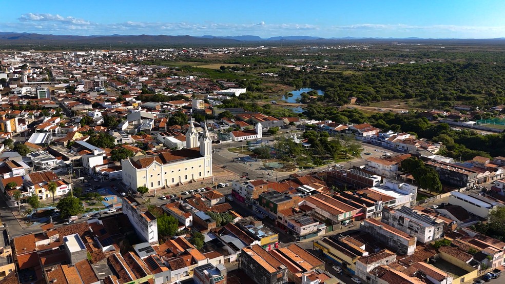 Sousa, no Sertão da Paraíba — Foto: Divulgação Rede Paraíba
