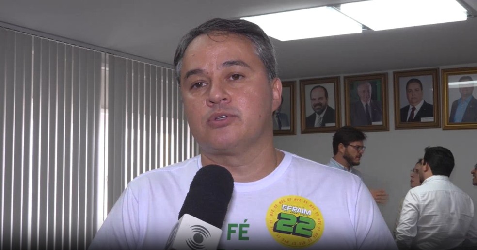Efraim Filho reúne-se com comerciantes e fala em redução de impostos e segurança pública na Paraíba — Foto: Reprodução/TV Paraíba