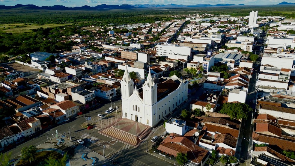 Símbolo de fé e tradição, a Igreja dos Remédios é marco da história de Sousa. — Foto: Divulgação /Rede Paraíba